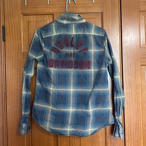 Vintage Harley-Davidson Flannel